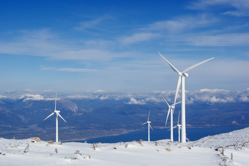 The financial guarantees to be established for a wind farm